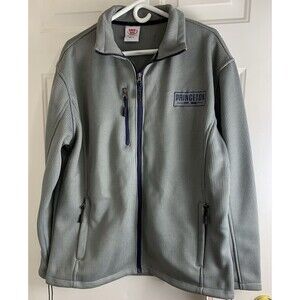 Dimco Apparel PRINCETON Full Zip Jacket Pockets Size XL Gray